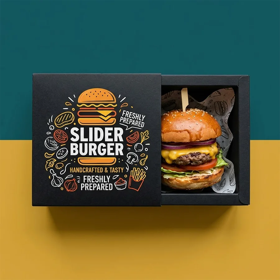Slider Burger Boxes