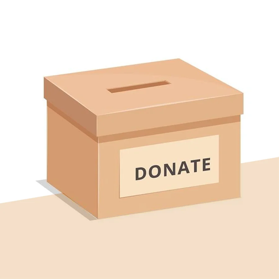 tall-cardboard-donation-box